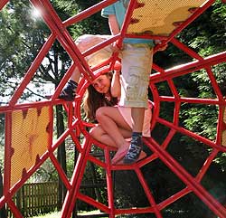 Goonhavern Park Kids on Rocket Frame